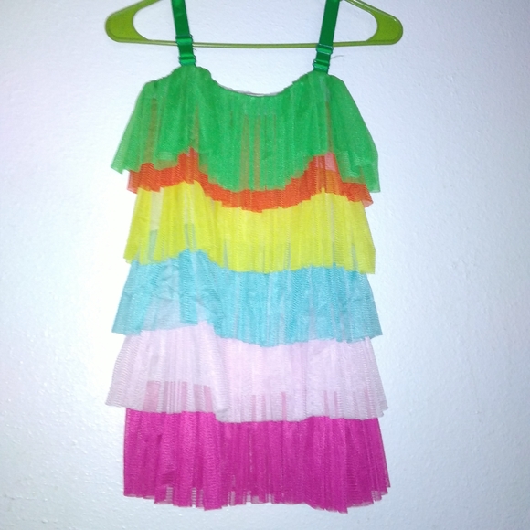 5 For $25 Tutu Ruffled Tule Top - Picture 3 of 10